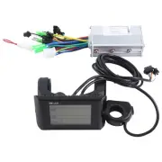 E-Bike W900 LCD Display Control Panel 36V Electric Bicycle Scooter SM Plug6574