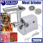 2800W Electric Meat Grinder Mincer Sausage Stuffer Filler Maker Machine Kibbe AU