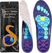COZY CORE Plantar Fasciitis Insoles for Men & Women - Orthotic Arch Support Inserts with Shock Absorption, All-Day Comfort for Work, Standing, Walking