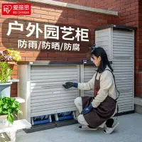 在飛比找樂天市場購物網優惠-##愛麗思 陽臺 園藝 防雨 工具 收納 置物柜 愛麗絲 室