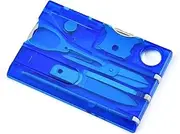10 in 1 Pocket Credit Card Portable Multi Tool Outdoor Camping Equipment 1 Box Portable Hiking Card Tool Gear Clever Fashion