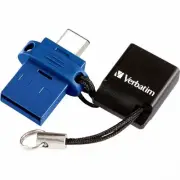 Verbatim Store 'n' Go Dual 128GB USB 3.2 [Gen 1] [Type A + Type C] Flash Drive