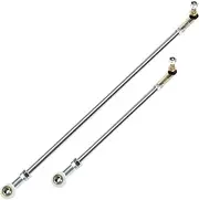 CILOYU Go Kart Tie Rod Kit with Rod End Replacement for Yerf Dog 30033 1204 3202 3205 3208 Go Kart Cart Powersports Accessories Parts (with 3/8-24 Female Thread)