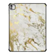 iPad Pro 13-inch (M4) iPad Impact Case Gold marble