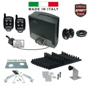 5M LV Powered Sliding Gate Opener, Italian Made Ultra Fast Sliding Gate Motor