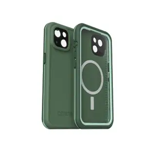 【OtterBox】LifeProof iPhone 14 6.1吋 FRE 全方位防水/雪/震/泥 保護殼-綠(支援MagSafe)