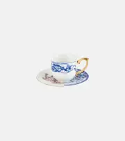 [Seletti] Seletti Hybrid Eufemia espresso cup and saucer set