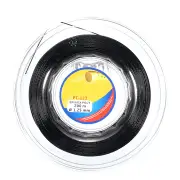 200M Multicolor Tennis Racket Racquet Strings Co-Polyester Monofibre Sports Reel BLACK COLOR