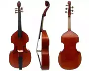 Professional Maestro Art whole back 6 strings 27" bass viola da gamba#15478