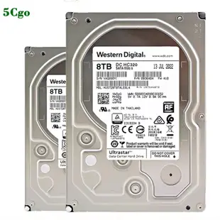 5Cgo【含稅】WD/西部數據 HUS728T8TALE6L4 8TB HC320 256M企業級伺服器白標