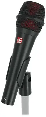 Se Electronics V7 Black All-Metal Handheld Dynamic Microphone Supercardioid Mic