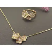 在飛比找蝦皮購物優惠-STAR JEWELRY 戒指 鑽石 花朵 18k wg 日