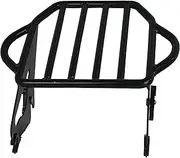 YHMOTO Detachable King Two Up Tour Pak Luggage Rack Compatible for Harley Davidson Touring Road King Street Electra Glide 2009-2022 (Black)