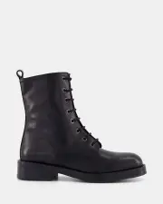 Shelly Shen Steely/Black Womens Boots 38