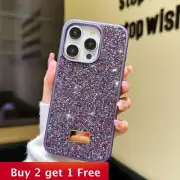 Luxury Rhinestone Protective Phone Case For Apple iPhone 16 Pro Max 15 14 13 12