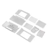 Transparent Full Housing Shell Case Replacement Kit for Nintendo DS Lite NDSL C