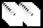 12PC Artist Blank Canvas Bulk Crafts Art Supplies Artist Painting - 40x50cm