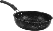 Induction Hob Pan Mini Frying Pan Non Stick Coating Stone Skillet for Even Heat for Single Apartment Cooking