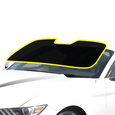 Precut Front Windshield Nano Ceramic Window Tint Film Fits Ford Mustang 15-23 (for: Ford)