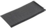 TRYOBE Console Sliding Shutters Roller Blind Cover,Fit for Volvo, XC60 V60 S60 S60L Armrest Box Trim Ring Strip Plating Parts Cup Holder Roll-Up Cup Holder Cover(Black)