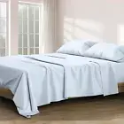 Egyptian Cotton Sheets King Size - 1200 Thread Count 4 PC King Sheets Set Egypti