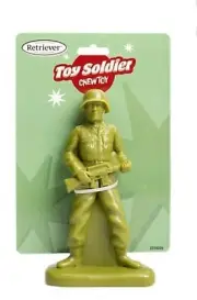 Retriever 90041 Army Man Durable Hard Dog Chew Toy, Green