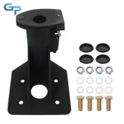 12" Fifth (5th) Wheel Camper RV Black Trailer Adapter Hitch to Gooseneck Ball