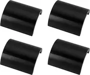 VGOL 1 Pair 1 1/8 Inch 28mm to 7/8 Inch 22mm Pit Bike Handle Bar Reducers Change from Fatbar to 7/8 Inch Riser Handlebar Spacers Clamp Conversion Shims, Black