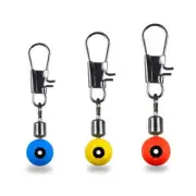 100pcs/Lot Fishing Floating Space Beans Rotate Bobber Connectors Sea Fishing Sal