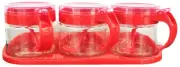 Kitchen Seasoning Box Set Spice Jars Condiment Sugar Salt Storage Container
