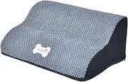 Stgfyxgs Dog Ramps Steps Ladder 2-Step Loft Bed Climbing Multifunctional Pet Steps Indoor for Sofa Elderly Dogs Car Chair Puppy, Gray 15cm Height
