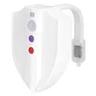 New Toilet Night Light Motion Sensor Toilet Light For Office Family New