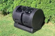 Good Ideas CW-2X12 Senior Wizard Dual Tumbler Compost Bin, 11 Cubic Feet