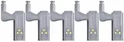Costcom 5Pcs LED Cabinet Cupboard Closet Wardrobe Hinge Sensor Kitchen Night Light
