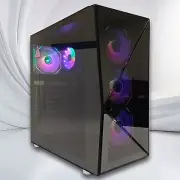 Gaming PC RGB i7 64GB RAM 1TB SSD RX580 Desktop Computer WINDOWS 11 Pro WIFI