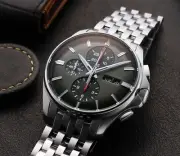JUNGHANS Meister S Chronoscope 027/4023.45 Automatic Men's Watch "NEW"