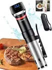 Sous-Vide Machine Immersion Circulator Precision Cooker 1100w Fast-Heating Di...