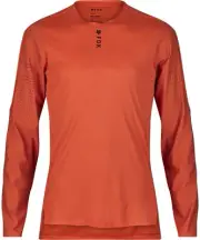 Fox Racing Flexair Pro Mens LS MTB Mountain Bike Jersey Atomic Orange