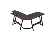 MIUZ L Shaped Gaming Desk Large Corner Desk Office Computer Workstation Table