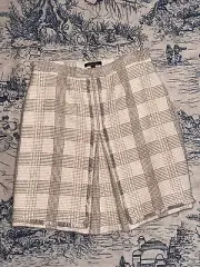 NEW WITH TAGS NWT $298 Brooks Brothers stunning shimmer tweed split front skirt