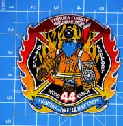 Ventura California Fire Department Wood Ranch 44 patch