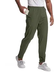 [Faysfad] Men's Joggers Waterproof Quick Dry Cargo Hiking Trousers Track Workout Running Athletic Travel Outdoor Golf Casual Pants