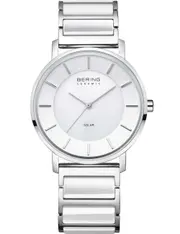 Bering 19535-754 White Dial Silver Stainless Steel Womens Watch