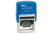 COLOP Stamp Dater S260 L2 Paid Stamp Dual Colour