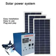 Solar Generators Do Not Need To Install A Full Set of Household Solar Panels