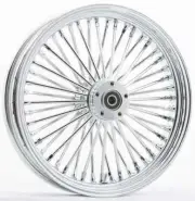 HD Chrome 48 Spoke Dual DiscFront Wheel 16x3.5 Harley Softail Slim 107 18-19