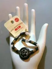 NEXT GENERATION AUTH BONE Tribal Symbol T HEMP Bracelet