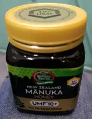Mother Earth 100% 10+UMF New Zealand Manuka Honey 250g/8.8oz New Sealed