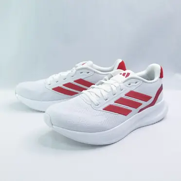 【新品】 アディゼロ ボストン 11 M 25.5cm ADIDAS IE0551 RUNFALCON 5 WIDE 男慢跑鞋寬楦白/黑紅【iSport愛運動