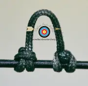 3 Pack OD Green Archery Release Bow String Nock D Loop Bowstring BCY #24